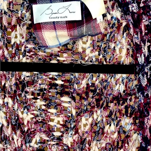 Byron Lars Purple  MIDI Cardigan Sweater with belt and pockets - Picture 7 of 7